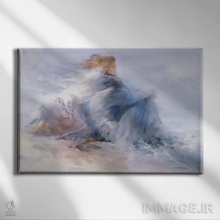 تابلو دکوراتیو آزادی بی پایان اثر ویلم هنراتس - نمای روبهرو روی دیوار