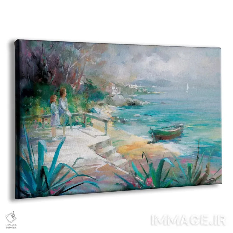 تابلو دکوراتیو انتظارات برآورده شده اثر ویلم هنراتس - نمای پرسپکتیو محصول