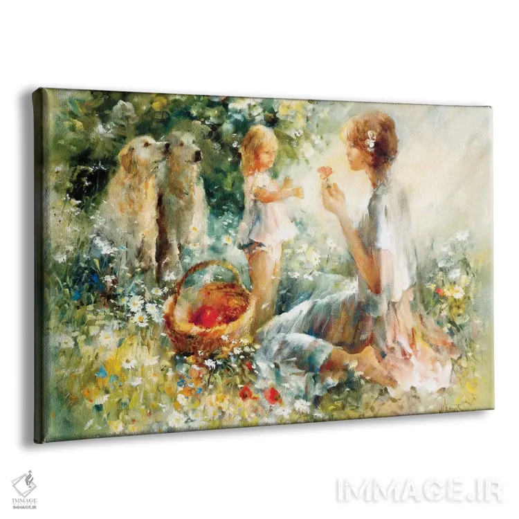 تابلو دکوراتیو پیک نیک اثر ویلم هنراتس - نمای پرسپکتیو محصول