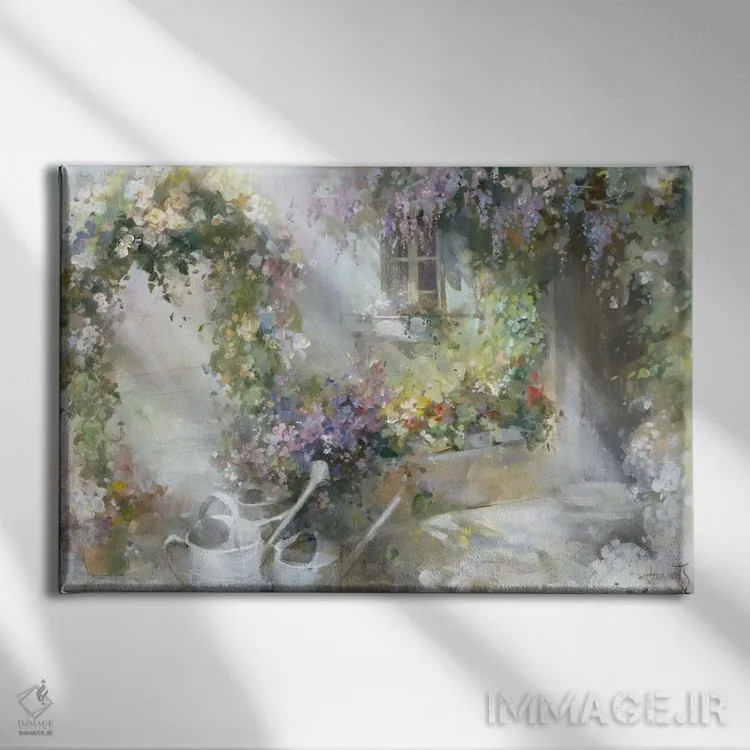 تابلو دکوراتیو سپیده دم اثر ویلم هنراتس - نمای روبهرو روی دیوار