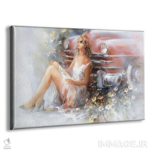 تابلو دکوراتیو آرامش اثر ویلم هنراتس - نمای پرسپکتیو محصول