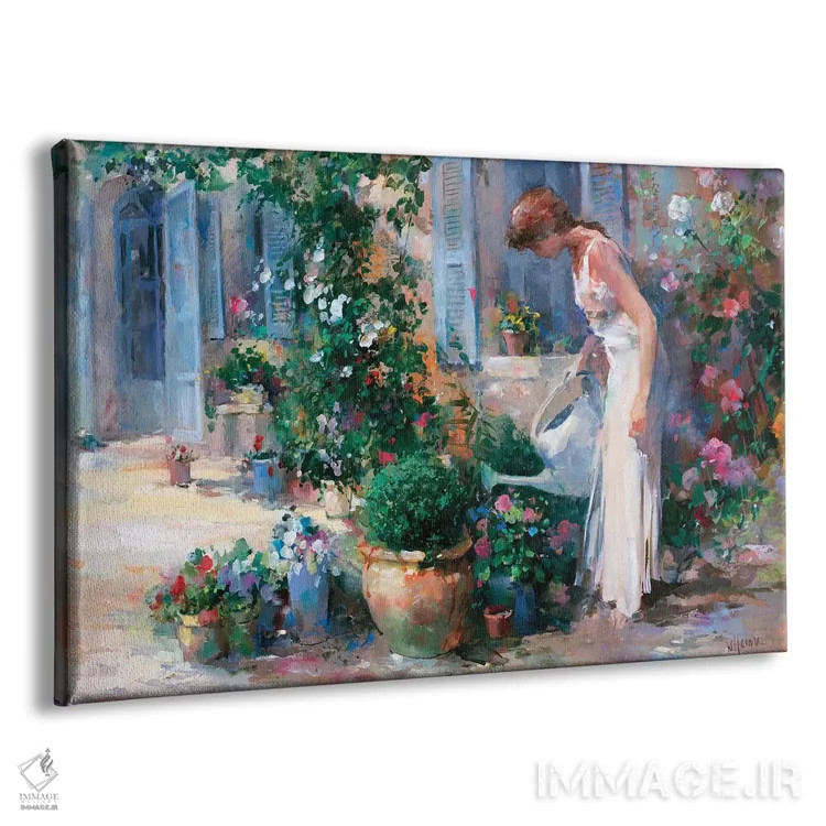 تابلو دکوراتیو رمانتیکو ۳ اثر ویلم هنراتس - نمای پرسپکتیو محصول