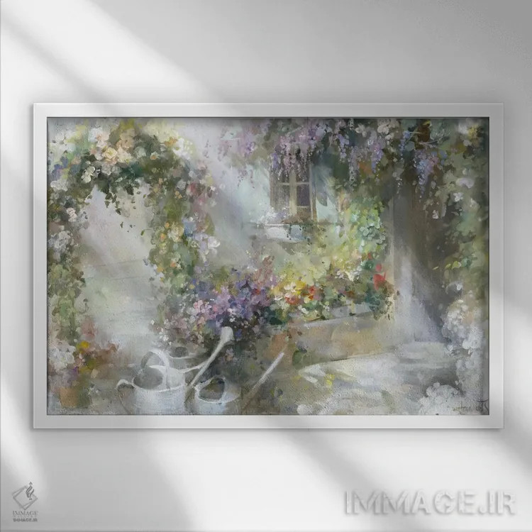 تابلو دکوراتیو سپیده دم اثر ویلم هنراتس - نمای قابدار سفید