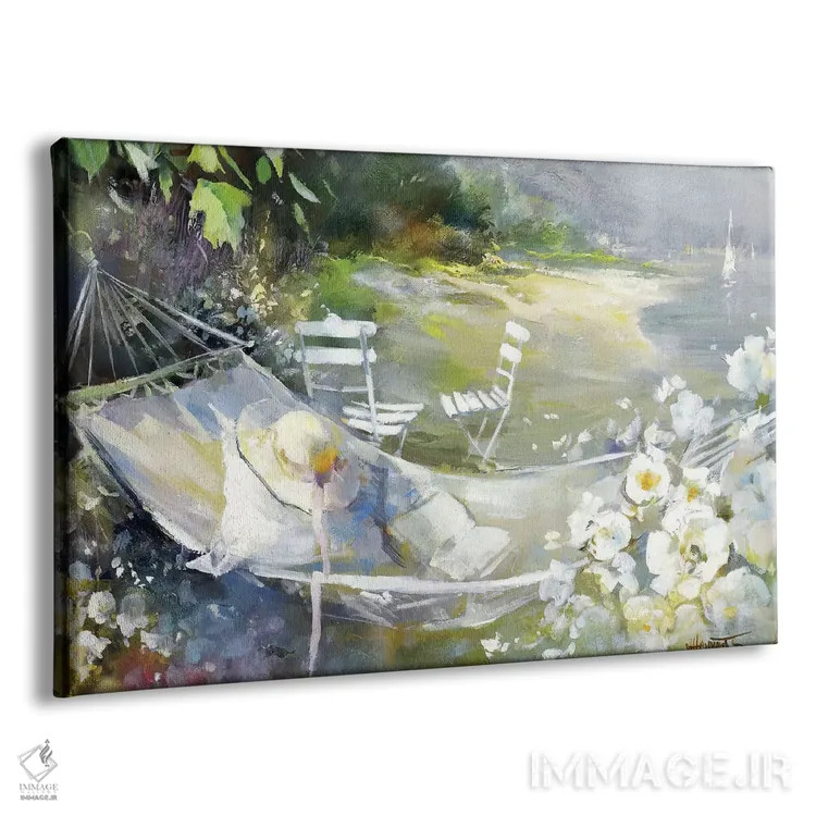 تابلو دکوراتیو لمس نرم ۳ اثر ویلم هنراتس - نمای پرسپکتیو محصول