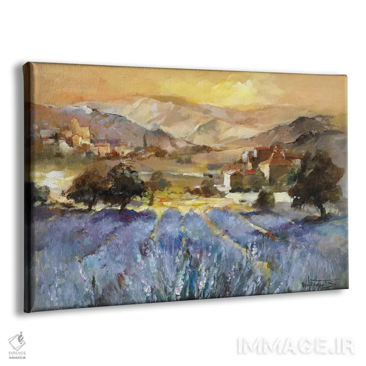 تابلو دکوراتیو عشق توسکانی ۱ اثر ویلم هنراتس - نمای پرسپکتیو محصول