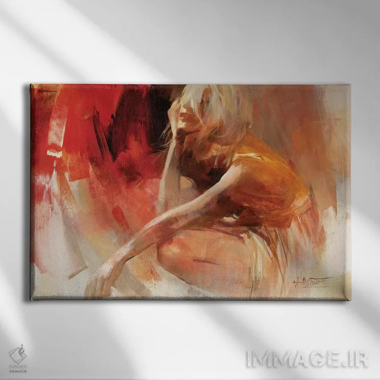 تابلو دکوراتیو بازیگوش ۳ اثر ویلم هنراتس - نمای روبهرو روی دیوار