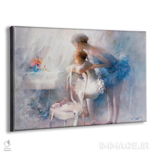 تابلو دکوراتیو باله اثر ویلم هنراتس - نمای پرسپکتیو محصول