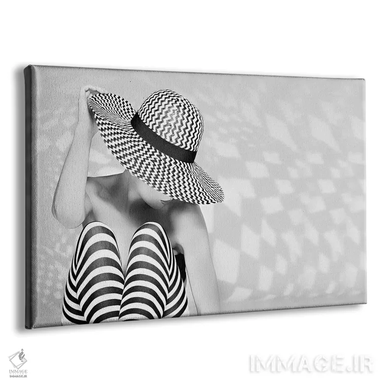 تابلو دکوراتیو زیگ زاگ اثر هاوارد اشتون-جونز - نمای پرسپکتیو محصول