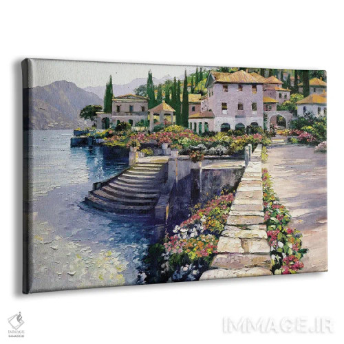 تابلو دکوراتیو پلکان کارلوتا اثر هاوارد بهرنس - نمای پرسپکتیو محصول