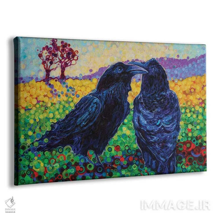 تابلو مدرن بیا با هم پرواز کنیم اثر هایدی بارنت - نمای پرسپکتیو محصول