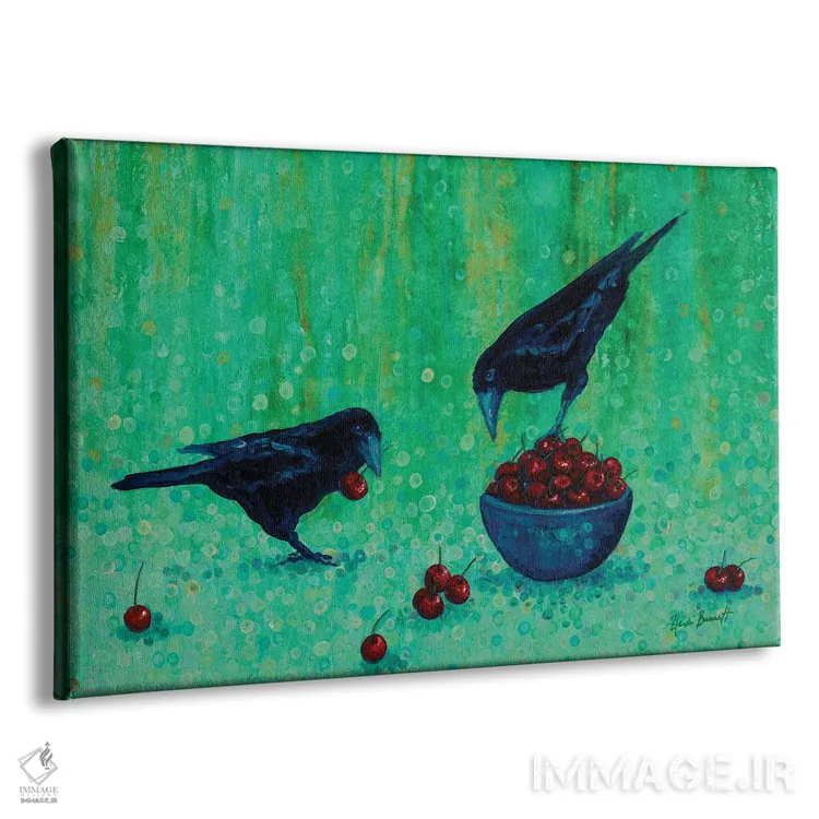 تابلو مدرن شام برای دو نفر اثر هایدی بارنت - نمای پرسپکتیو محصول