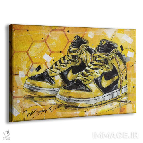 تابلو دکوراتیو نایک دانک های Wu Tang اثر ژوس هوپن برورز - نمای پرسپکتیو محصول