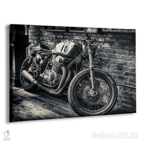 تابلو دکوراتیو هوندا CB 750 نیویورک اثر استیفن هاجتس - نمای پرسپکتیو محصول