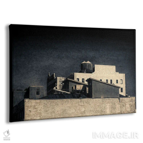 تابلو دکوراتیو بام های منهتن نیویورک اثر استیفن هاجتس - نمای پرسپکتیو محصول