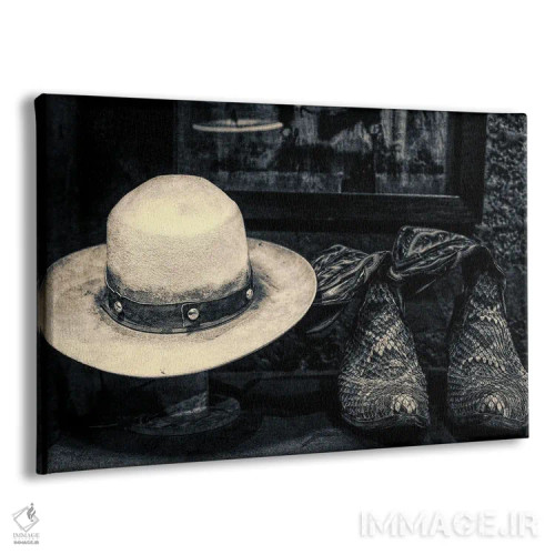 تابلو دکوراتیو استتسون و بوت اثر استیفن هاجتس - نمای پرسپکتیو محصول