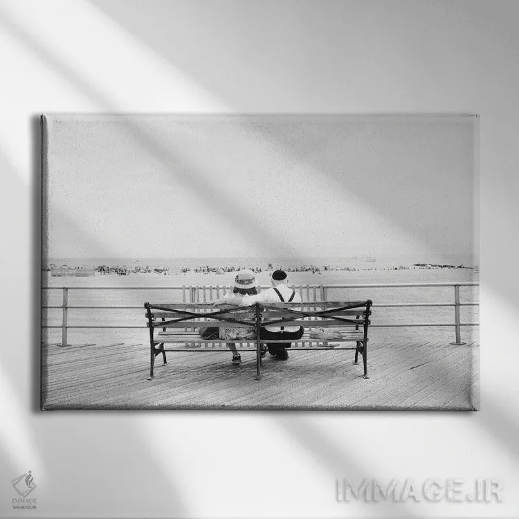 تابلو دکوراتیو تامل اثر استیفن هاجتس - نمای روبهرو روی دیوار