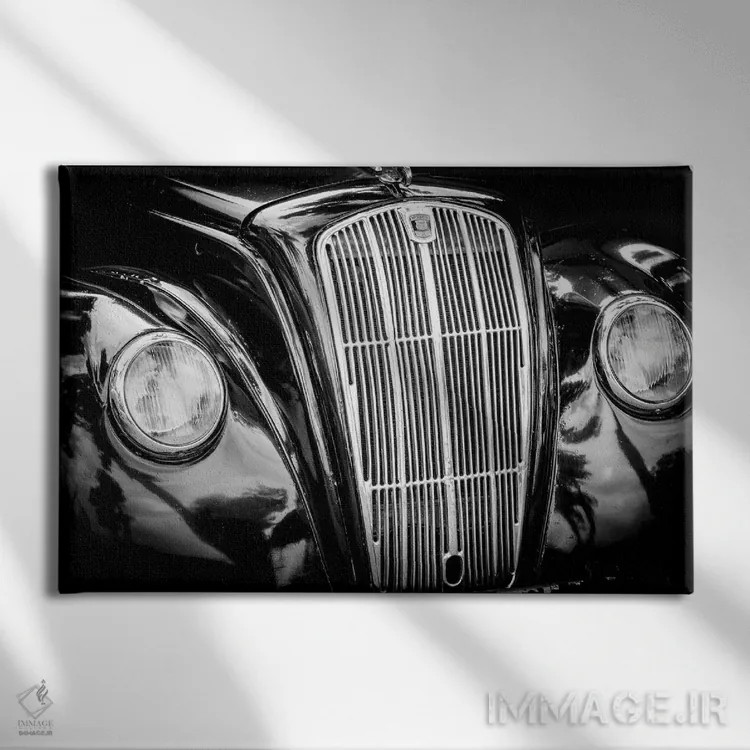 تابلو دکوراتیو موریس مدل هشت اثر استیفن هاجتس - نمای روبهرو روی دیوار