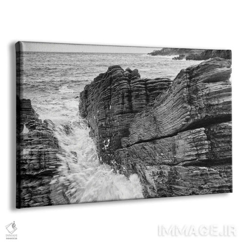 تابلو دکوراتیو مطالعه صخره تالمین اثر استیفن هاجتس - نمای پرسپکتیو محصول