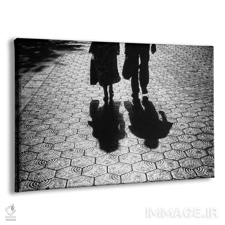 تابلو دکوراتیو خیابان پاسئو د گراسیا بارسلونا اثر استیفن هاجتس - نمای پرسپکتیو محصول