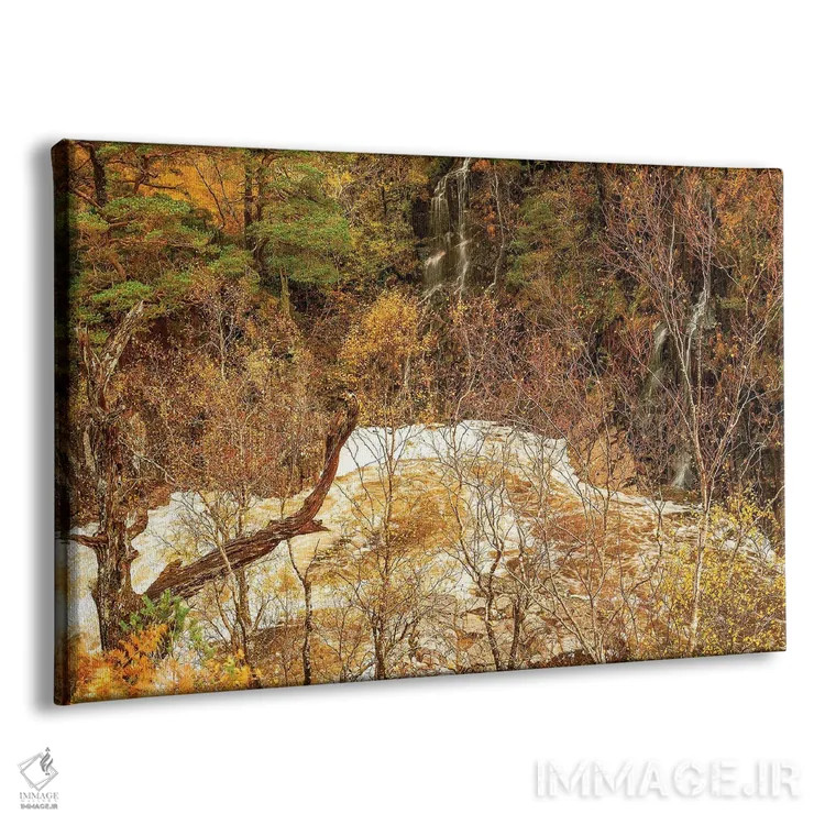 تابلو دکوراتیو دره پاییزی اتایو اسکاتلند اثر استیفن هاجتس - نمای پرسپکتیو محصول