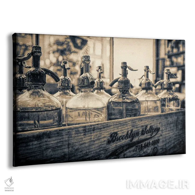 تابلو دکوراتیو سلتزرهای بروکلین اثر استیفن هاجتس - نمای پرسپکتیو محصول