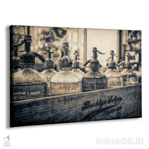 تابلو دکوراتیو سلتزرهای بروکلین اثر استیفن هاجتس - نمای پرسپکتیو محصول