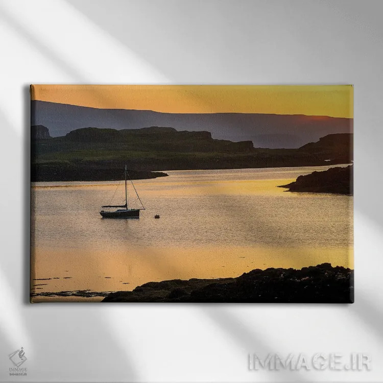 تابلو دکوراتیو دانگاوان اثر استیفن هاجتس - نمای روبهرو روی دیوار