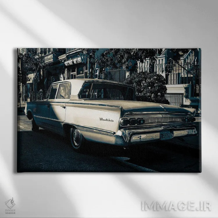 تابلو دکوراتیو مانت کلیر سان فرانسیسکو اثر استیفن هاجتس - نمای روبهرو روی دیوار