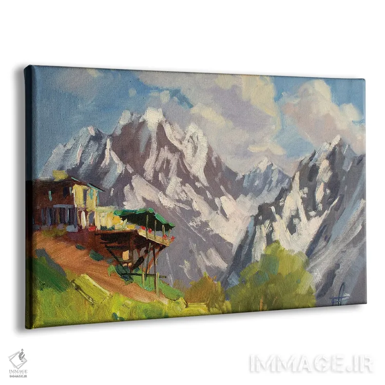 تابلو دکوراتیو دومبای اثر کنتس آرت - نمای پرسپکتیو محصول