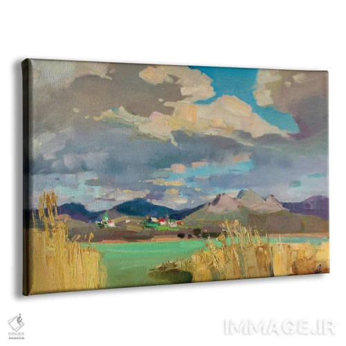 تابلو دکوراتیو خلیج روباه اثر کنتس آرت - نمای پرسپکتیو محصول