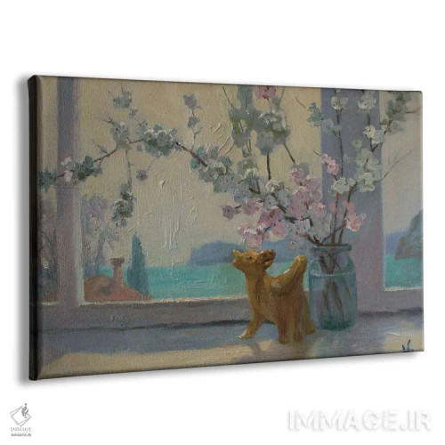 تابلو دکوراتیو حس بهار اثر کنتس آرت - نمای پرسپکتیو محصول