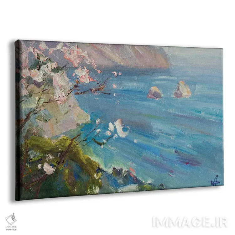 تابلو دکوراتیو بهار آدالارز اثر کنتس آرت - نمای پرسپکتیو محصول