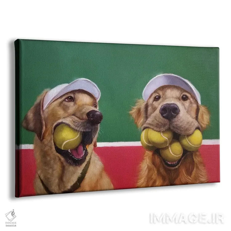 تابلو دکوراتیو خودخواه در توپ اثر لوسیا هفرنان - نمای پرسپکتیو محصول