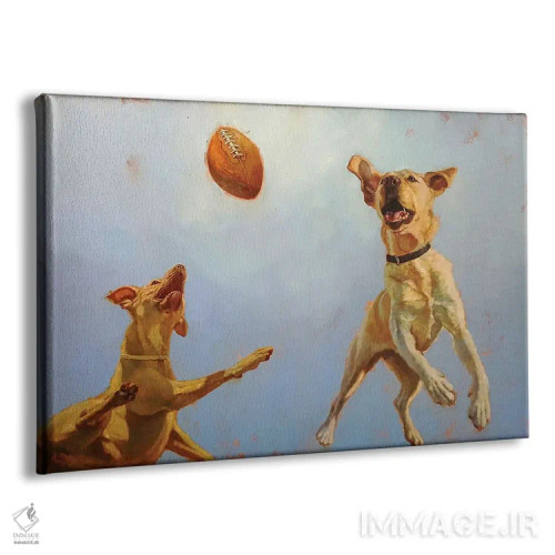 تابلو دکوراتیو امتیاز بازی اثر لوسیا هفرنان - نمای پرسپکتیو محصول