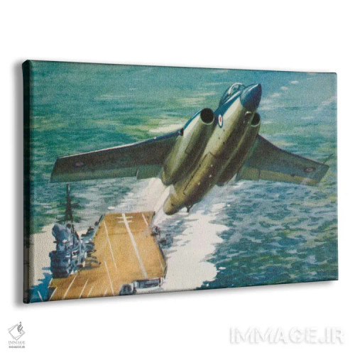 تابلو دکوراتیو پرواز دزد دریایی اثر همینگوی دیزاین - نمای پرسپکتیو محصول