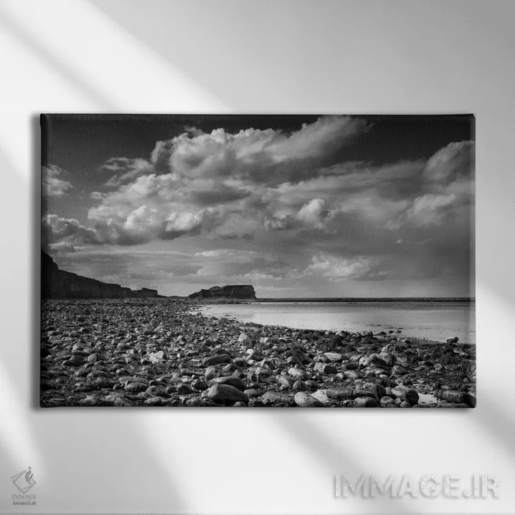 تابلو دکوراتیو خلیج سالتویک اثر مارتین هندسون - نمای روبهرو روی دیوار