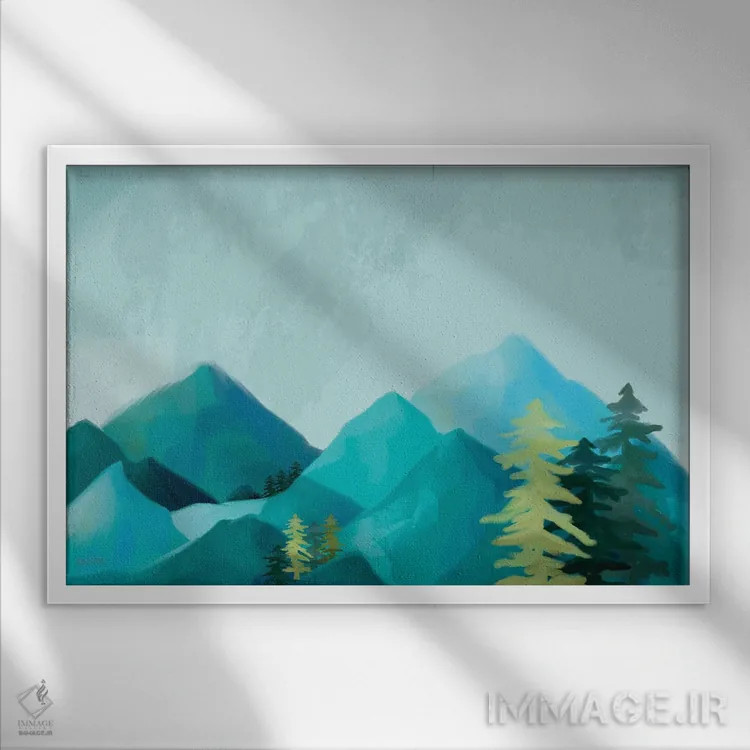 تابلو دکوراتیو ماجراجویی در انتظار ۱ اثر هاوس فن وی - نمای قابدار سفید