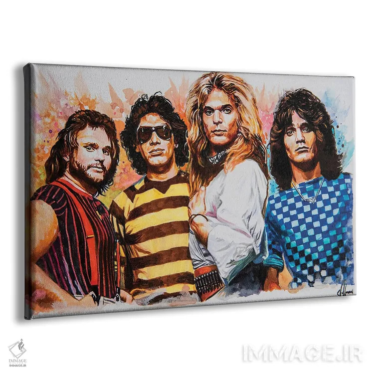 تابلو دکوراتیو ون هیلن اثر هنر کریس هافمن - نمای پرسپکتیو محصول