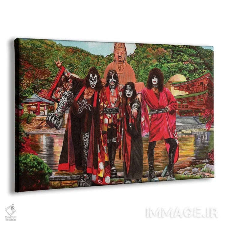 تابلو دکوراتیو کیس کیوتو اثر هنر کریس هافمن - نمای پرسپکتیو محصول