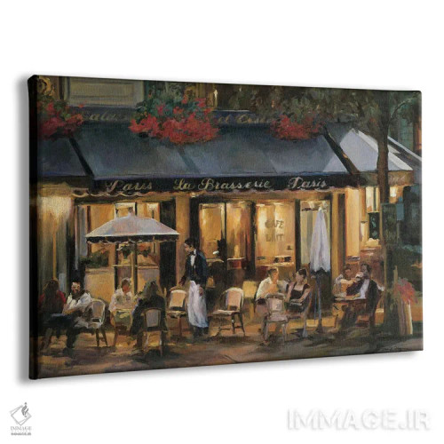 تابلو دکوراتیو بریسری فرانسوی ۱ اثر مریلین هاگمن - نمای پرسپکتیو محصول