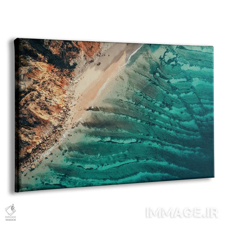 تابلو دکوراتیو ساحل صبحگاهی اثر سباستین هیلگتاگ - نمای پرسپکتیو محصول