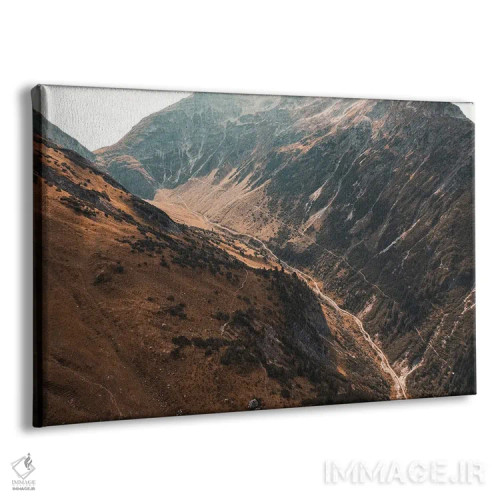 تابلو دکوراتیو سیاره ناشناخته اثر سباستین هیلگتاگ - نمای پرسپکتیو محصول