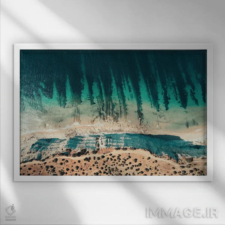 تابلو دکوراتیو زندگی رویایی ۲ اثر سباستین هیلگتاگ - نمای قابدار سفید