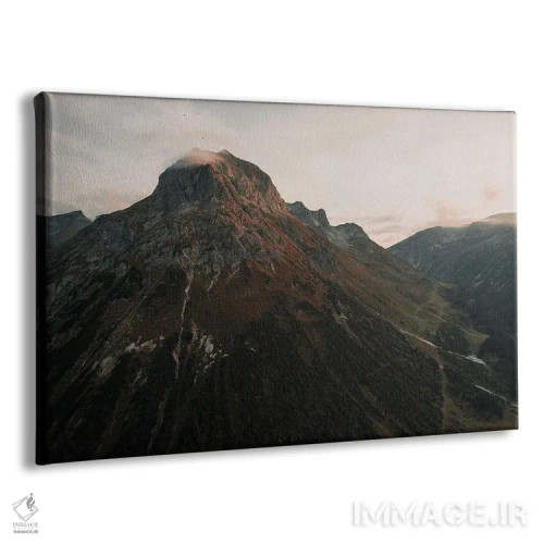 تابلو دکوراتیو غروب بالای تپه ۱ اثر سباستین هیلگتاگ - نمای پرسپکتیو محصول