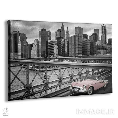 تابلو دکوراتیو رانندگی در نیویورک اثر هدر گری - نمای پرسپکتیو محصول