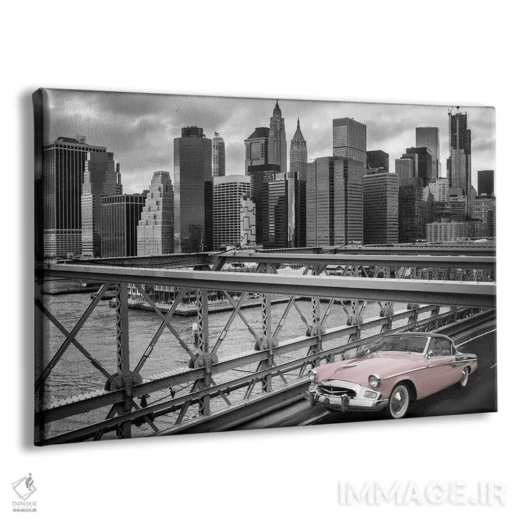 تابلو دکوراتیو رانندگی در نیویورک اثر هدر گری - نمای پرسپکتیو محصول