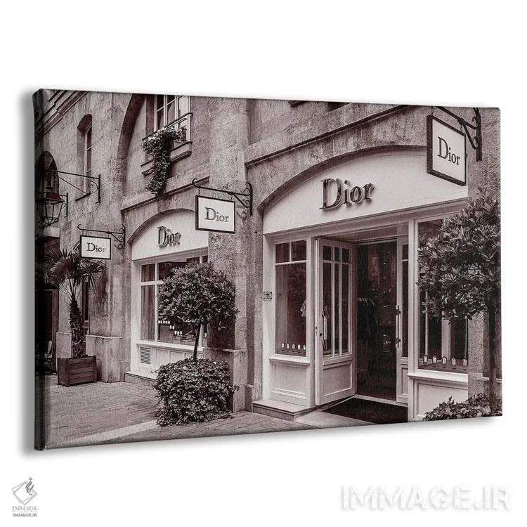 تابلو دکوراتیو خانه مد اثر هدر گری - نمای پرسپکتیو محصول