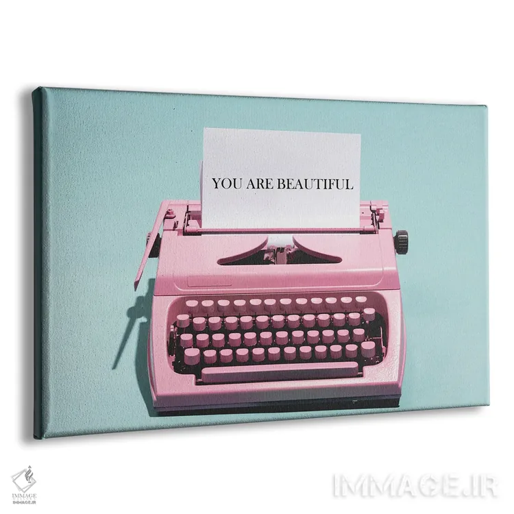 تابلو دکوراتیو تو زیبایی اثر هدر گری - نمای پرسپکتیو محصول