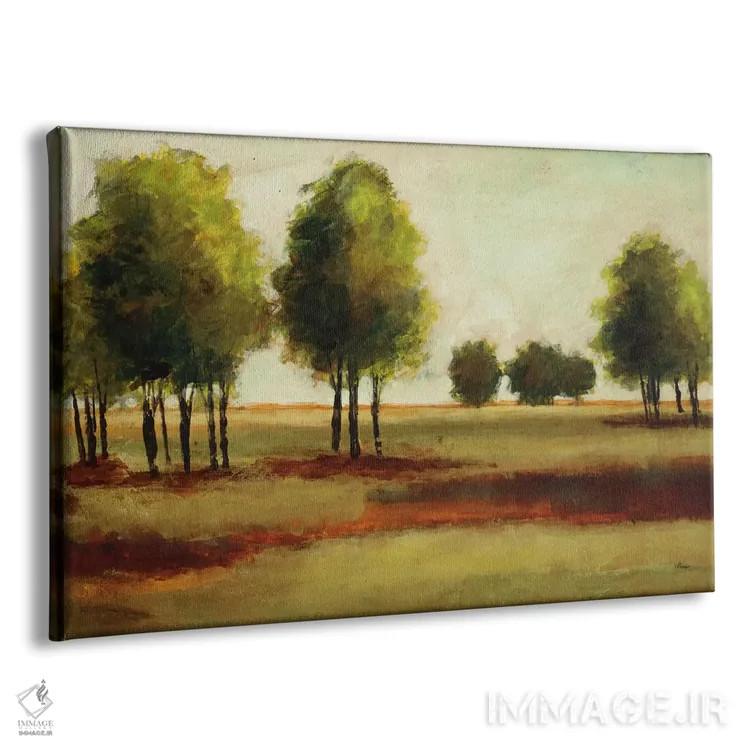 تابلو دکوراتیو منظره درخشان اثر رندی هبرد - نمای پرسپکتیو محصول