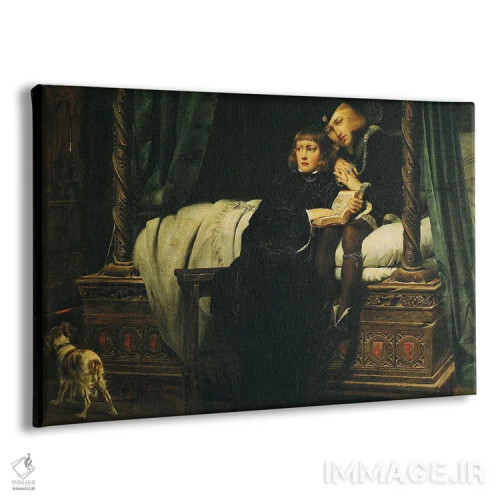 تابلو کلاسیک Duke Of York In The Tower 1830,ادوارد پنجم و ریچارد، دوک ی… اثر هیپولیت دلاروش - نمای پرسپکتیو محصول